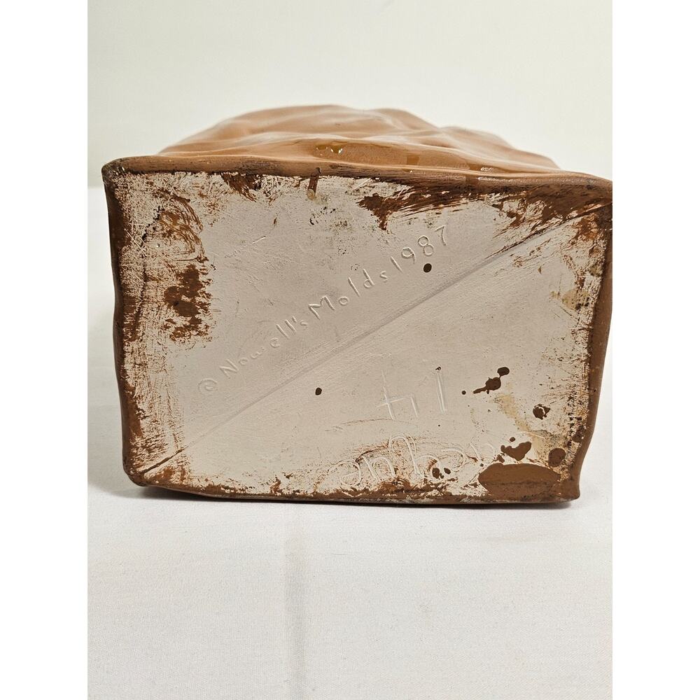 Vintage 1987 Nowell’s Ceramic Paper Bag Design Pot With Large Ducks - Picture 7 of 10